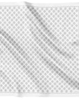 Fringed Monogram Grey