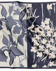 Fleur de Villes Navy and Red Double Sided