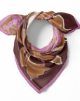 Fleur de Villes Pink and Lilac Double Sided