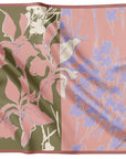 Fleur de Villes Pink and Lilac Double Sided