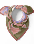 Fleur de Villes Pink and Lilac Double Sided