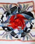 Fringed Lily wreath Black