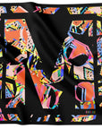 Astract Initial Black