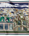Paris Rooftops GreenDOUBLE SIDED