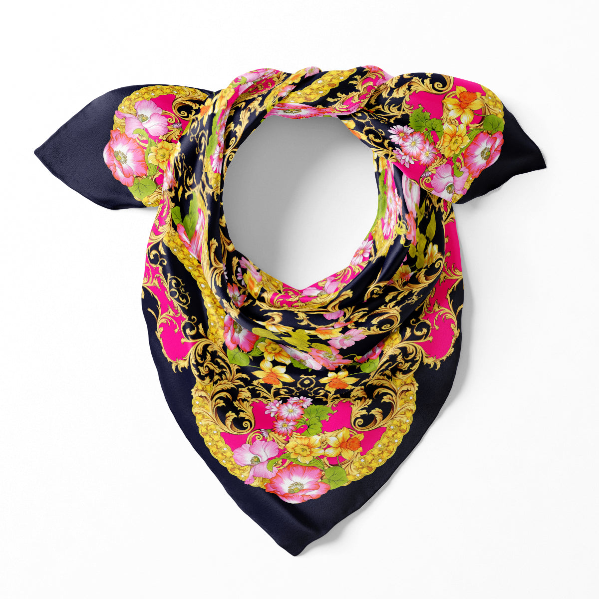 Princess Print with Jonquils Silk Scarf