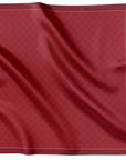 Fringed Monogram Red