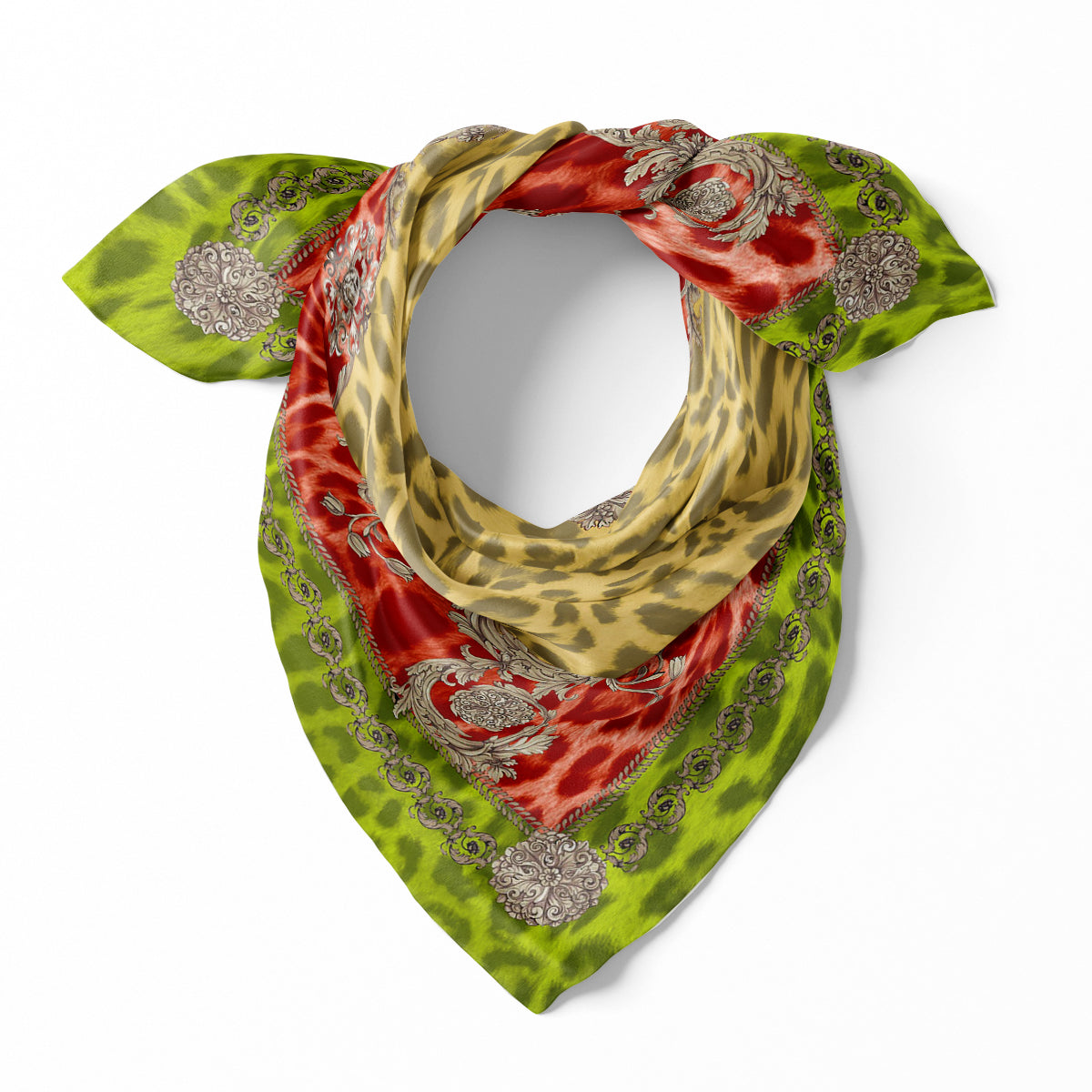 Lusso Leopardo Chartreuse