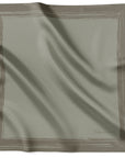 Brushed Border Khaki