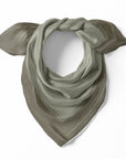 Brushed Border Khaki