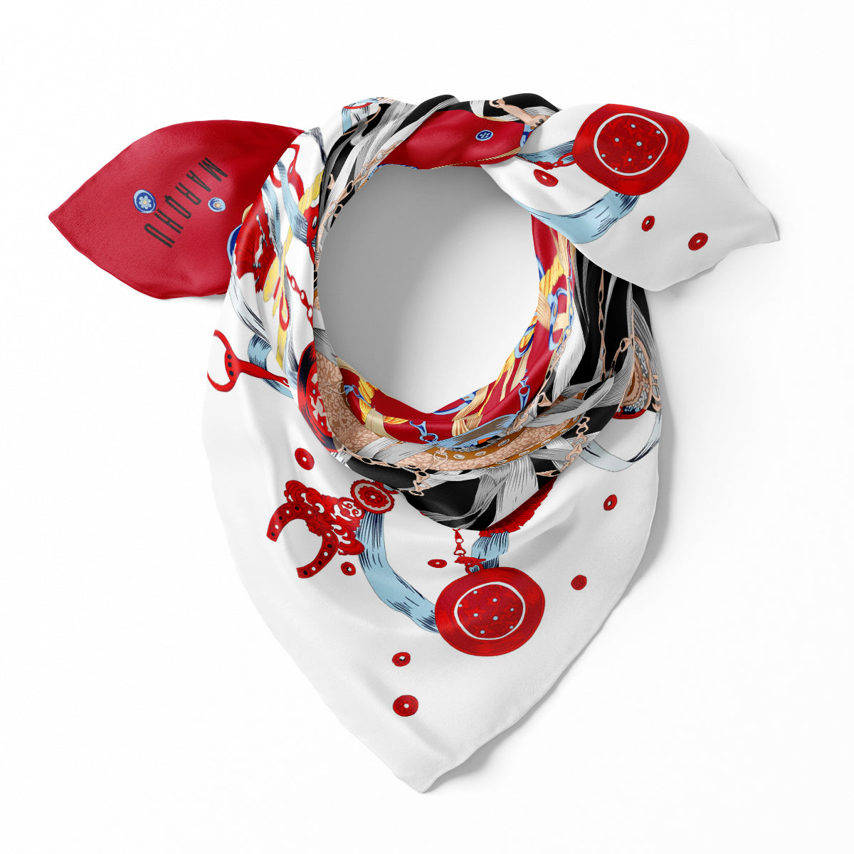 Ribbons&amp;Medallions Black,Red,White