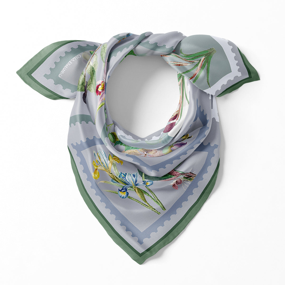 Floral Stamps Sage