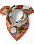 Fringed Lily wreath Red