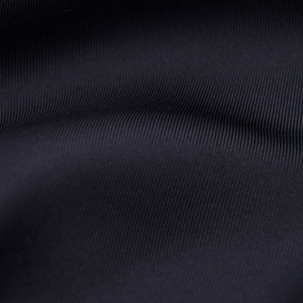 Black 90 cm Twill Silk Scarf